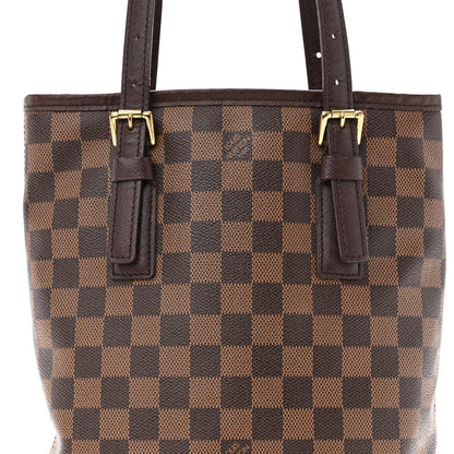 Louis Vuitton Damier Ebene Marais Bucket 23 7 of 10