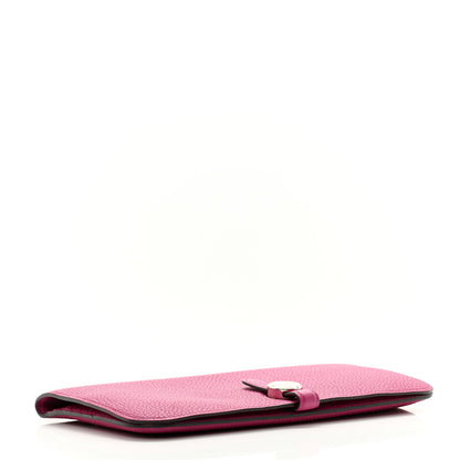 Hermes Togo Dogon Recto Verso Wallet Rose Poupre 4 of 11