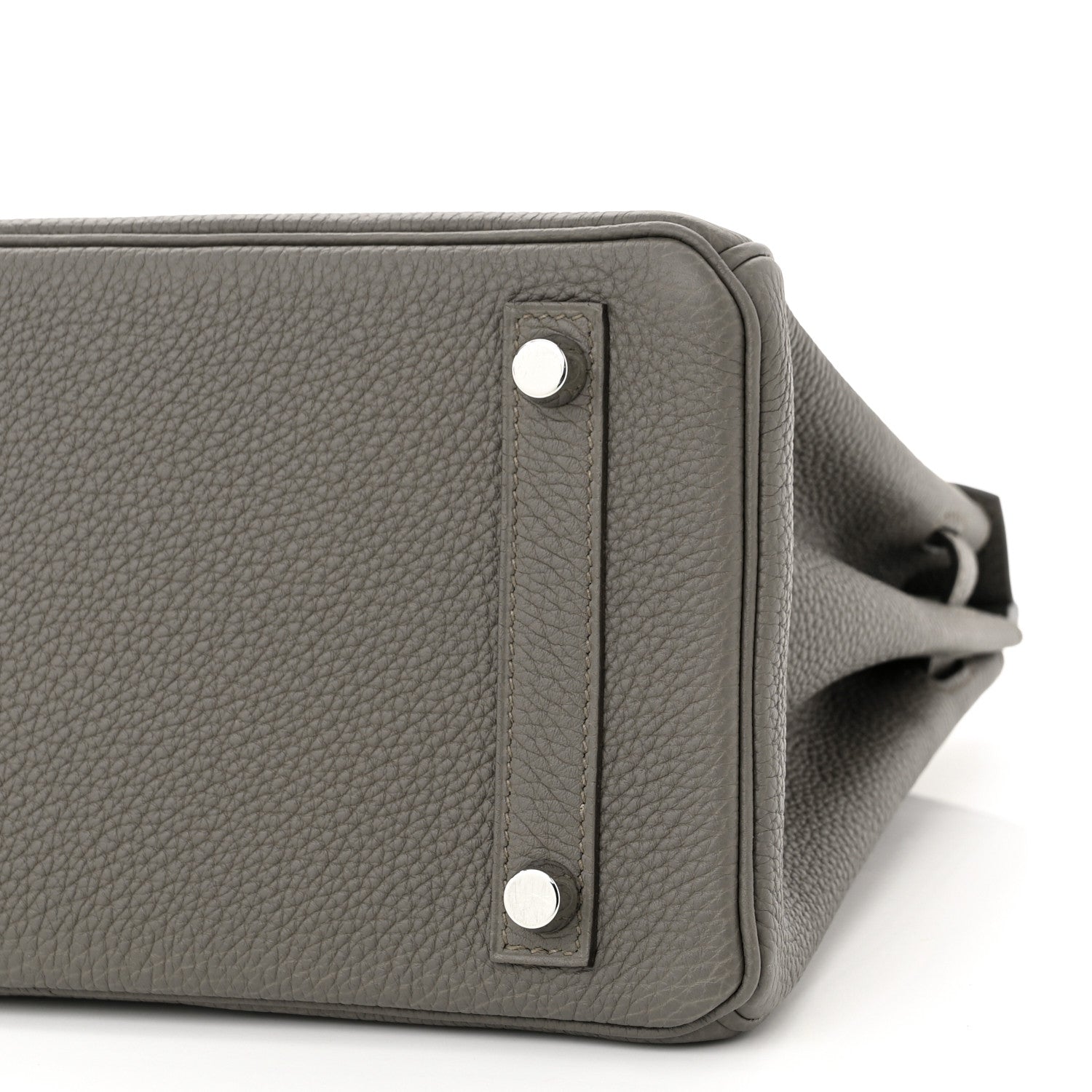 Hermes Togo Birkin 25 Etain 10 of 11