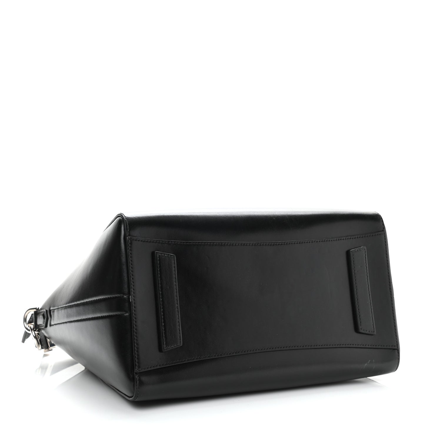 Shiny Lord Calfskin Medium Antigona Black