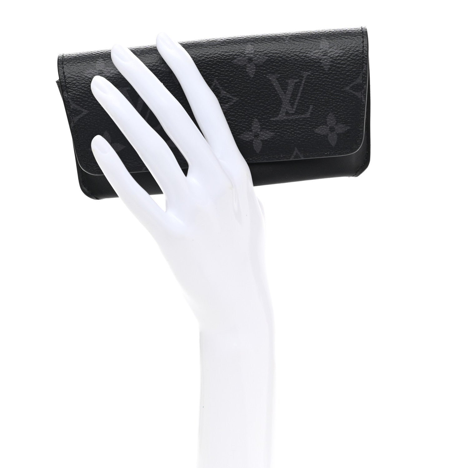 Louis Vuitton Monogram Eclipse Woody Sunglass Case 2 of 7