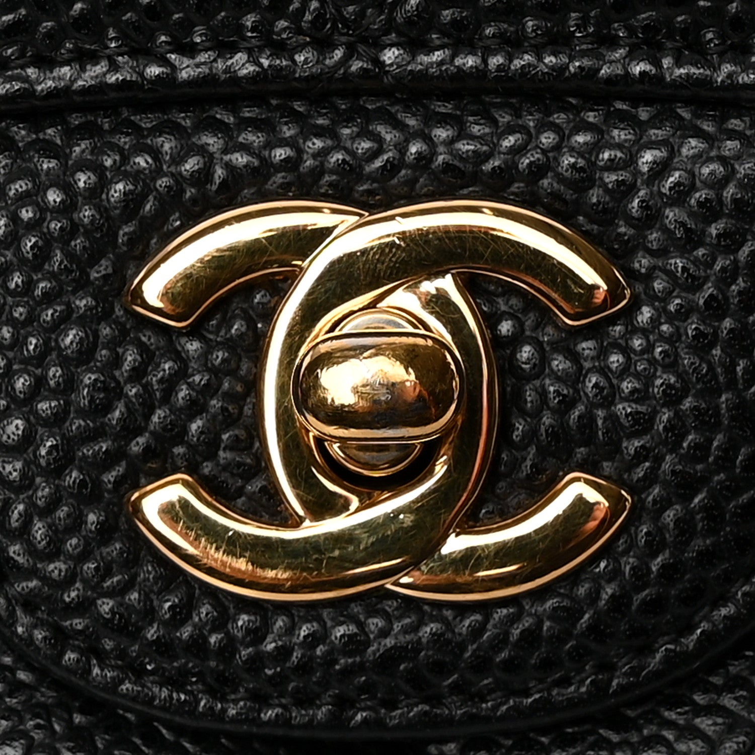 Chanel Caviar Quilted Medium Double Flap Black 15 of 16