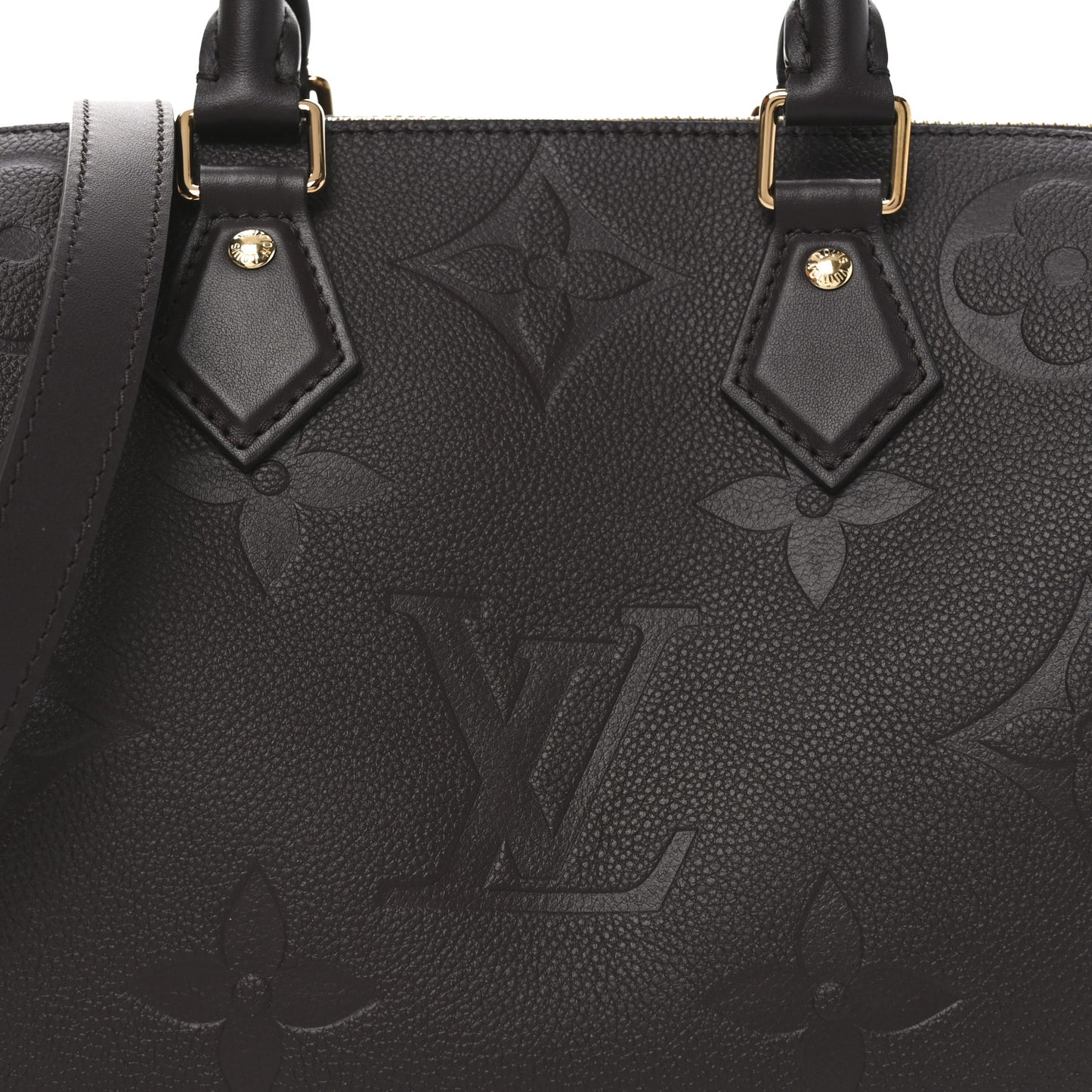Empreinte Monogram Giant Speedy Bandouliere 25 Chocolate