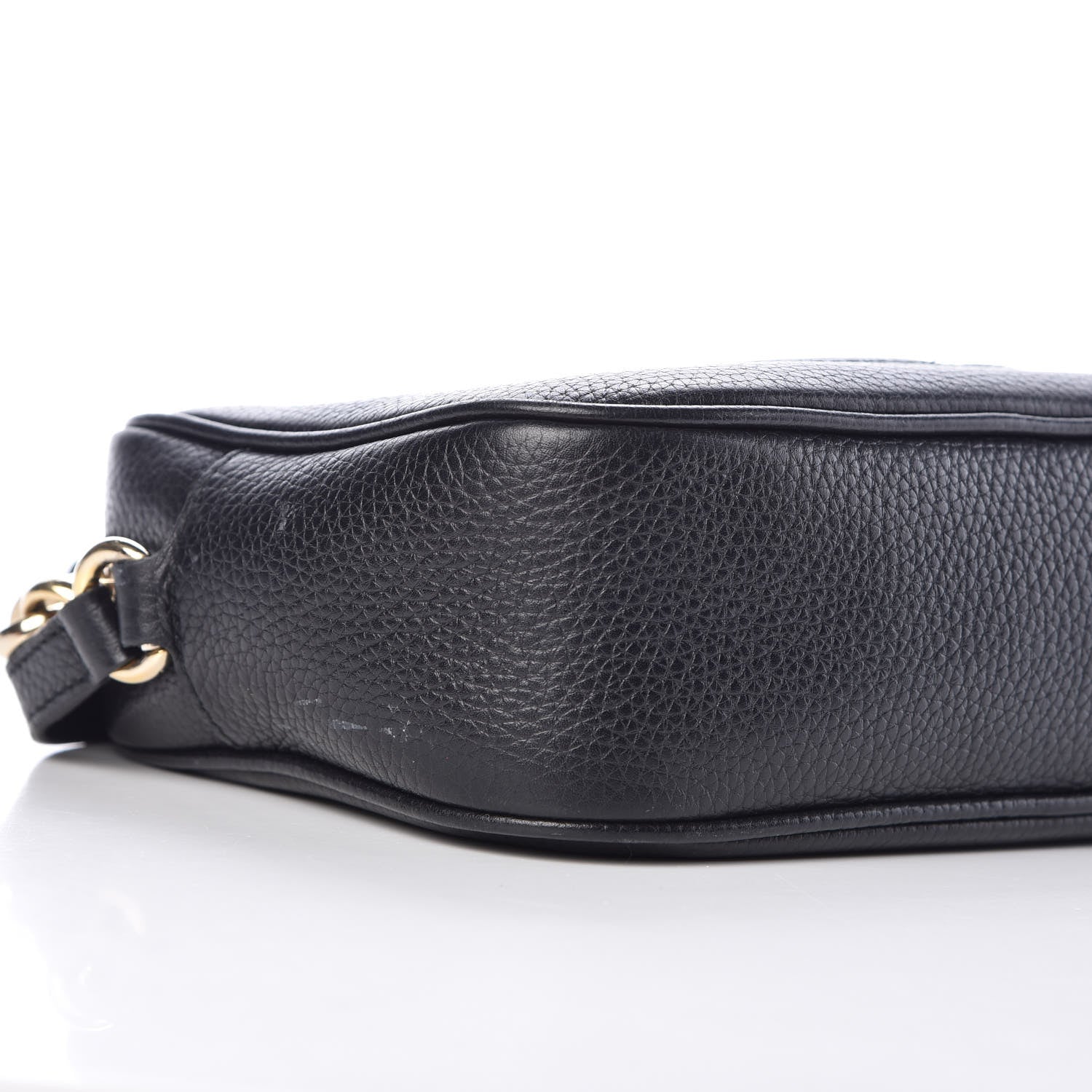 Gucci Pebbled Calfskin Small Soho Disco Bag Black 8 of 12