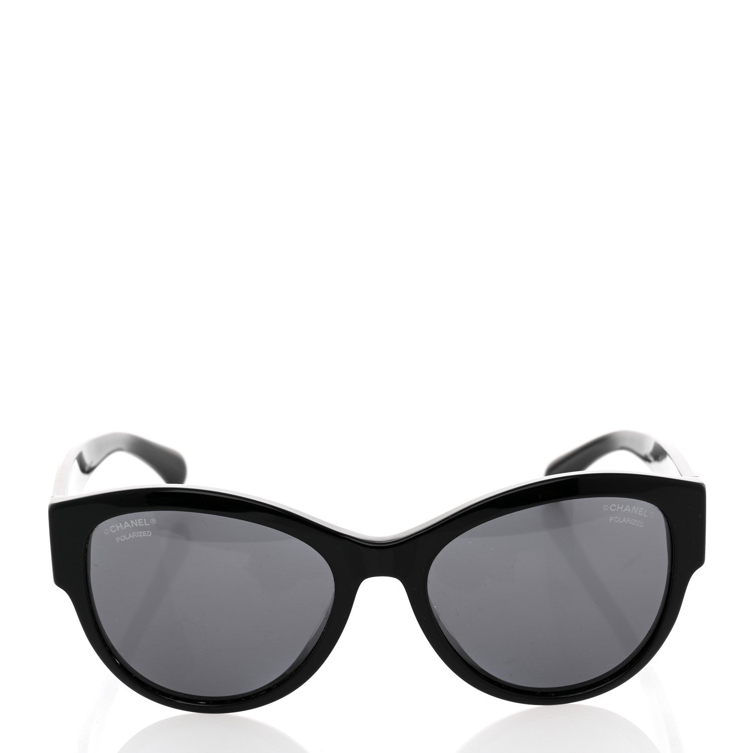 Chanel Acetate Polarized Pantos Sunglasses 5434-A Black 2 of 8