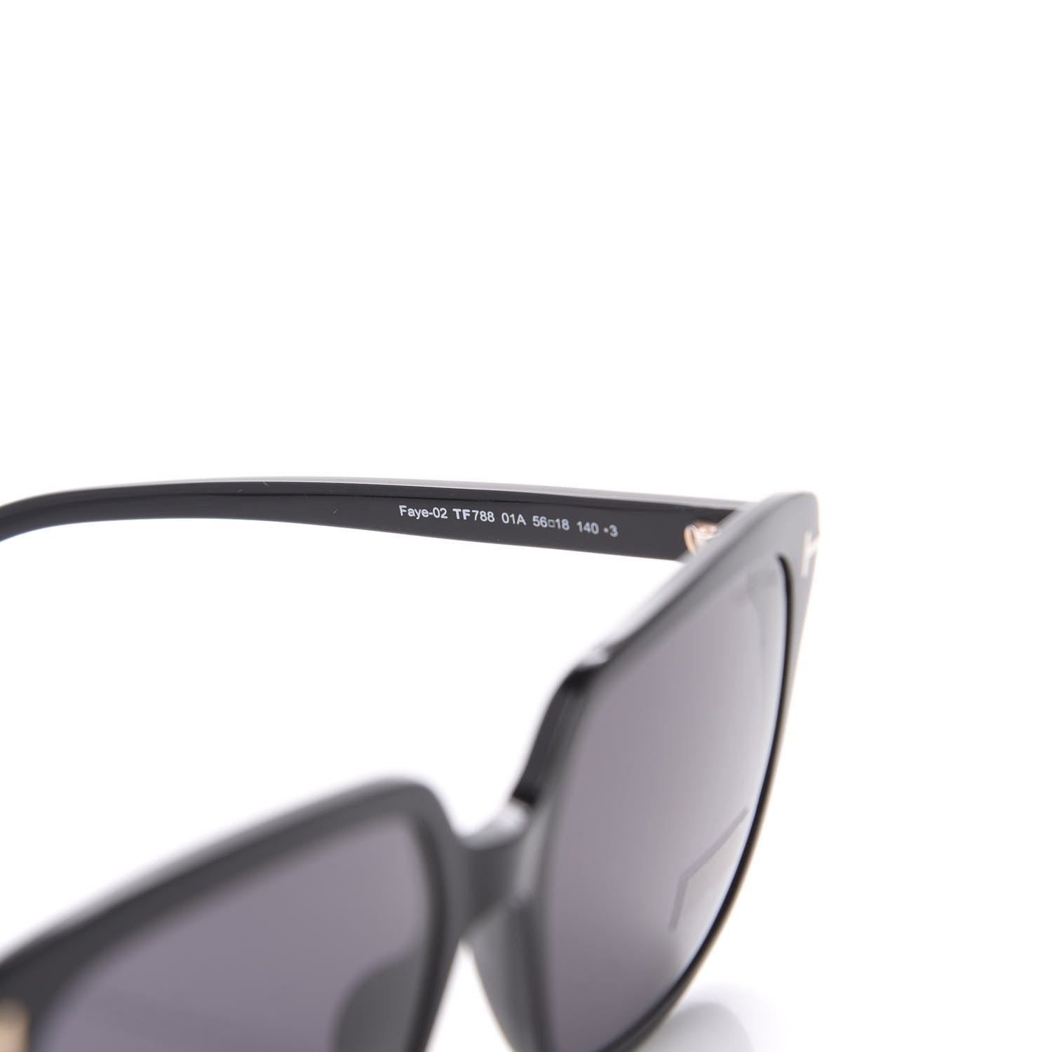 Tom Ford Faye 02 Sunglasses TF788 Black 5 of 7