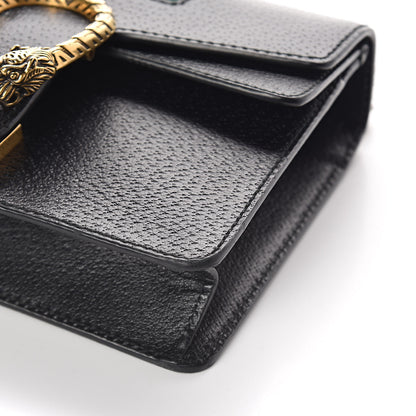 Gucci Calfskin Web Mini Dionysus Shoulder Bag Black 10 of 10