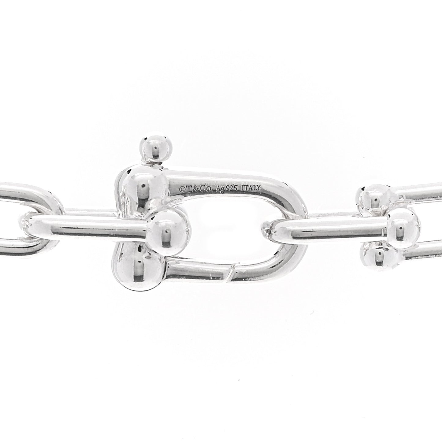Sterling Silver Small HardWear Link Necklace