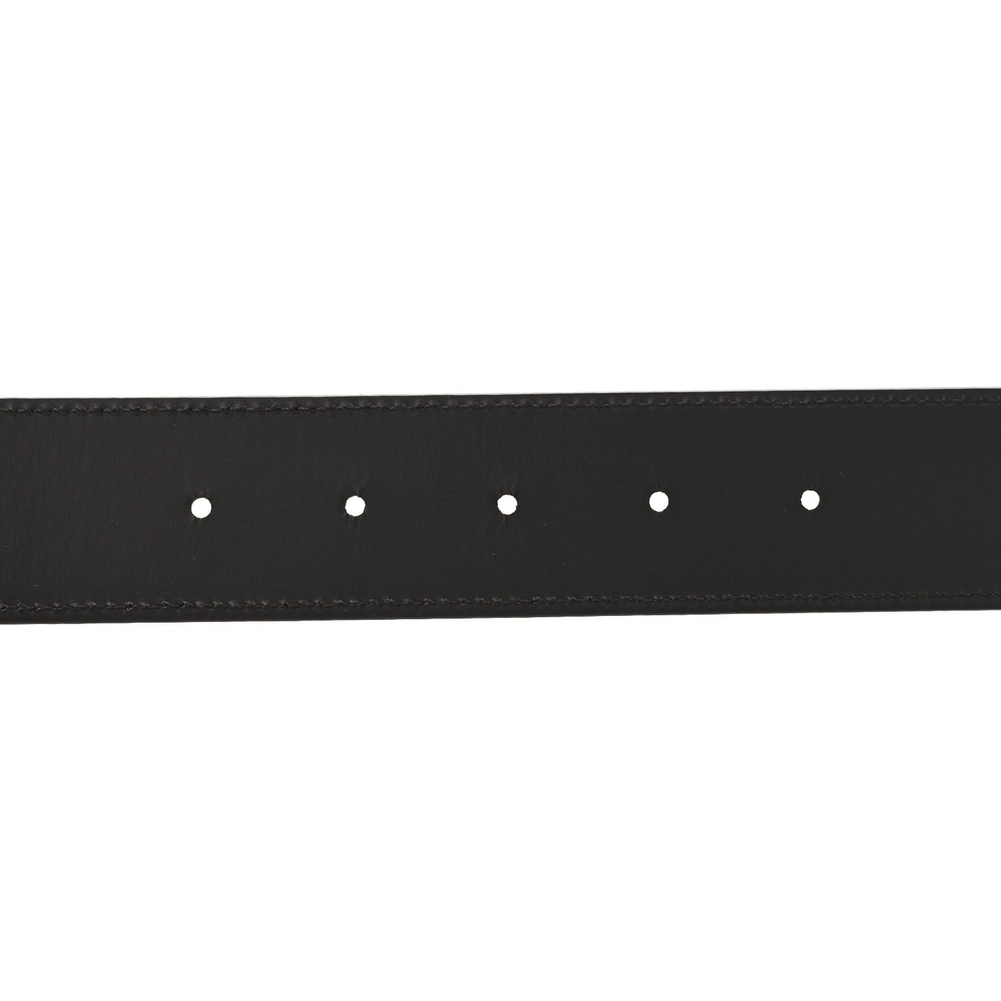Guccissima Signature Interlocking G Reversible 37mm Belt 95 38 Black Cocoa