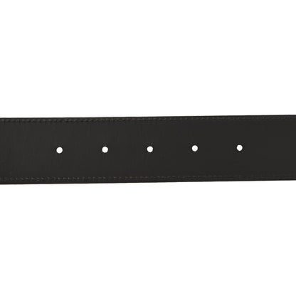 Gucci Guccissima Signature Interlocking G Reversible 37mm Belt 95 38 Black Cocoa 4 of 5