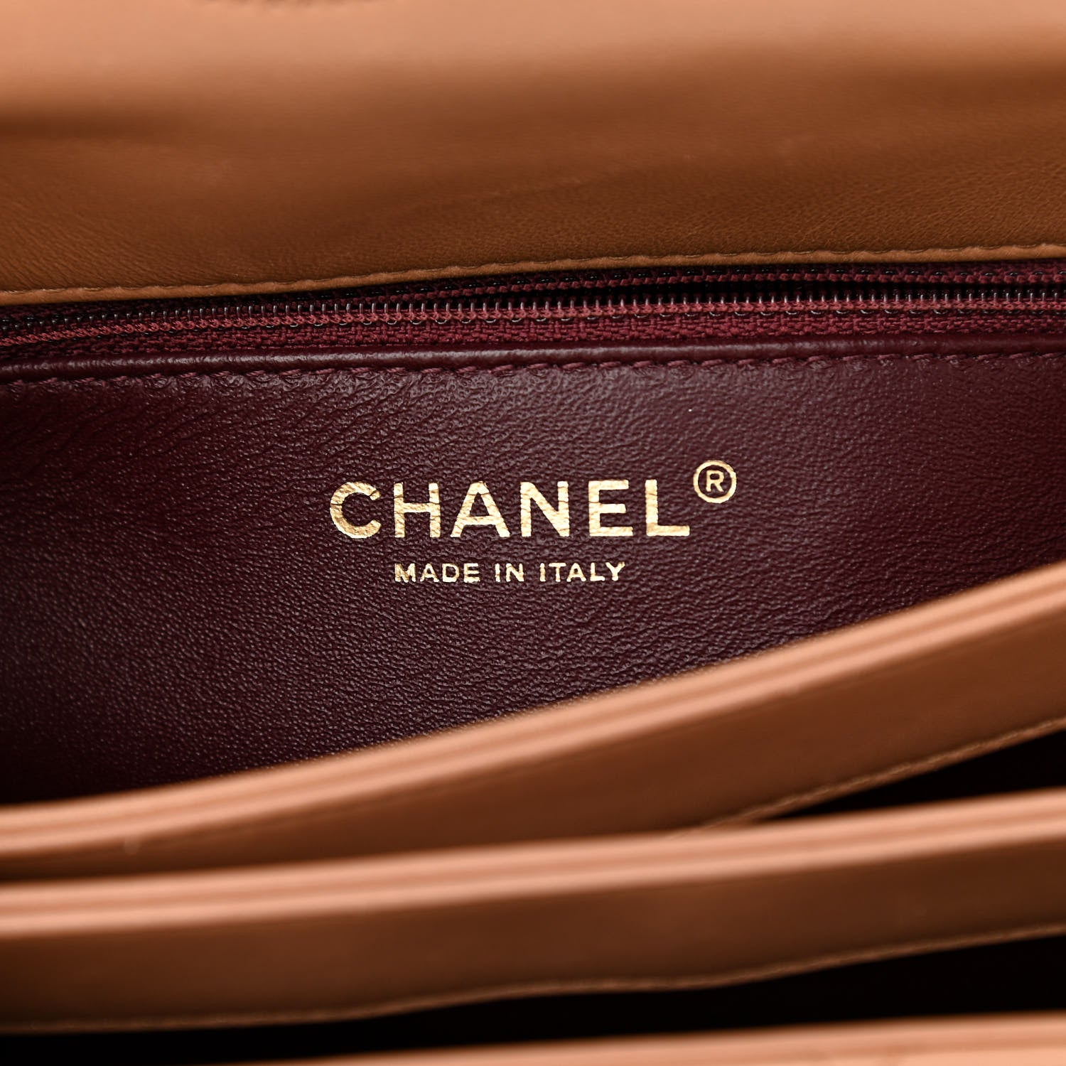 Chanel Lambskin Quilted Small Trendy CC Flap Dual Handle Bag Camel 8 of 11