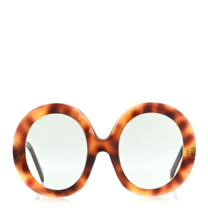 Celine Round Sunglasses CL40345I Tortoise 2 of 8