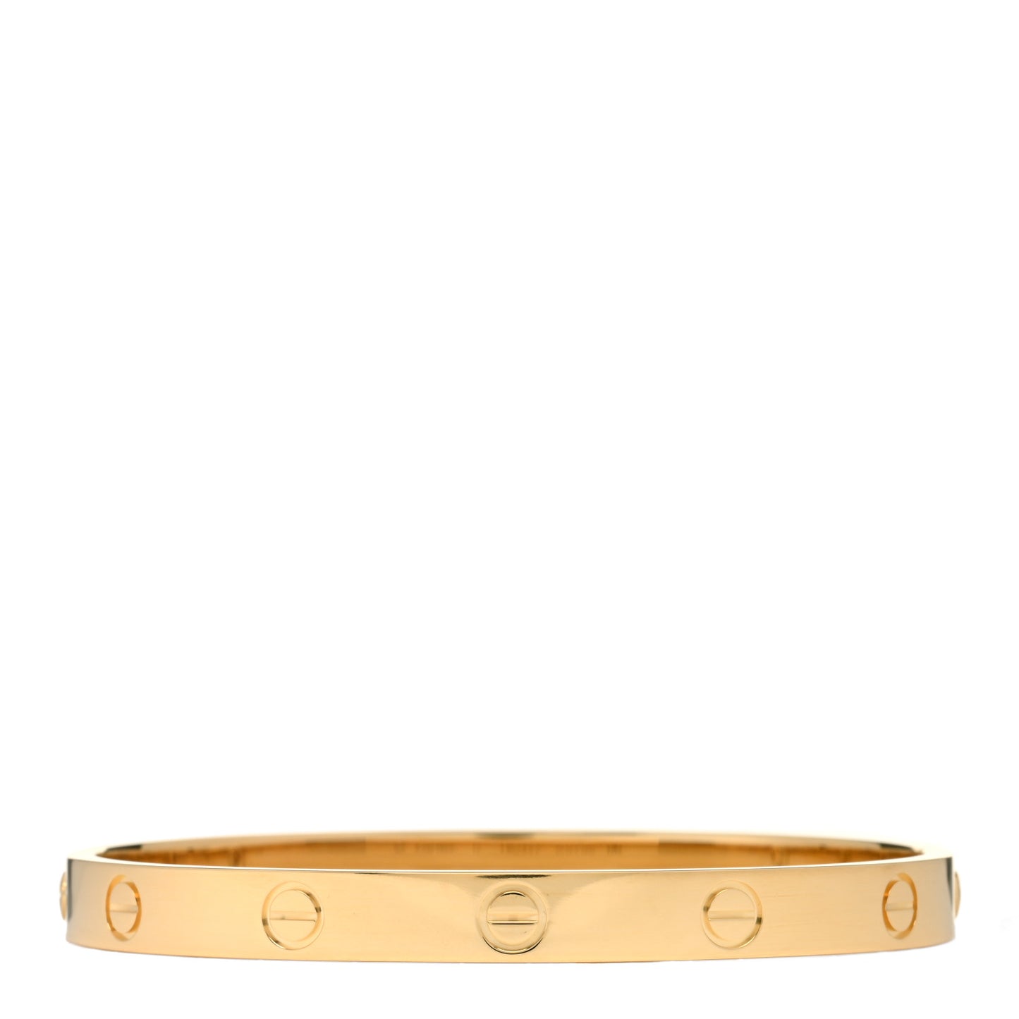18K Yellow Gold LOVE Bracelet 17