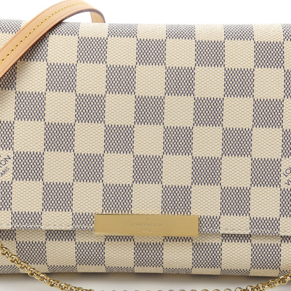 Louis Vuitton Damier Azur Favorite MM 9 of 9