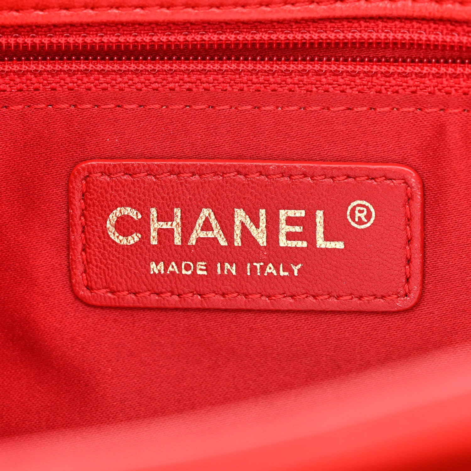 Chanel Lambskin Quilted Now and Forever Flap Red 6 of 12