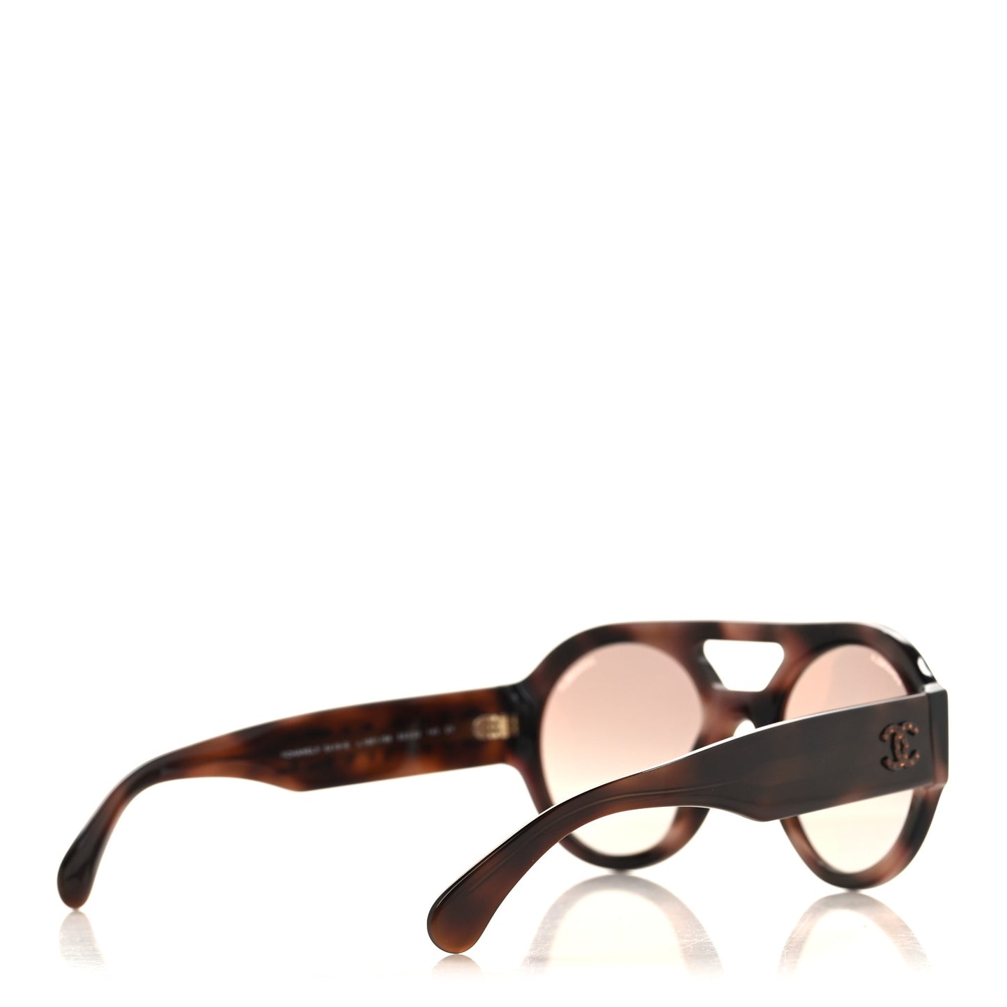 Resin Crystal Polarized Sunglasses 5419-B Tortoise