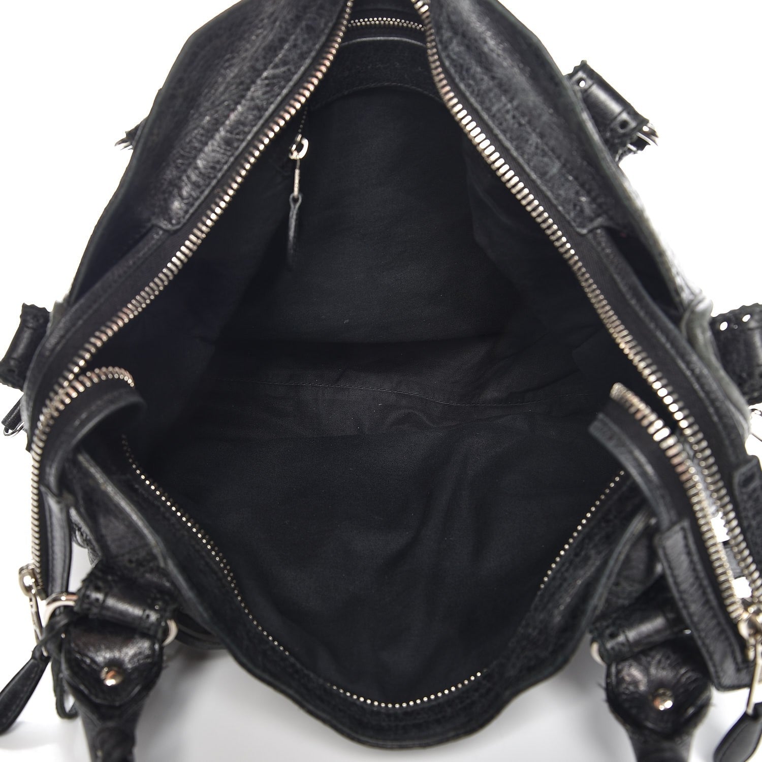 Balenciaga Agneau Giant Brogues Hardware City Black 6 of 13