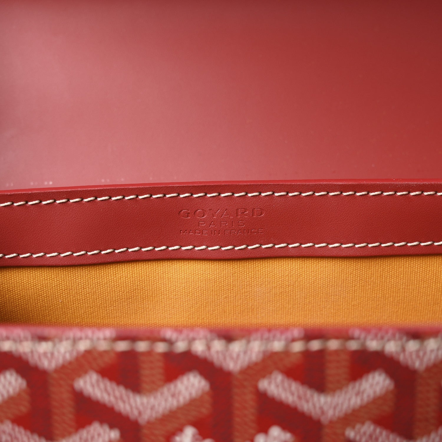 Goyard Goyardine Saigon PM Red 6 of 10