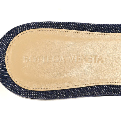 Bottega Veneta Denim Matelasse Padded Flat Sandals 37 Indigo 8 of 8