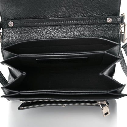 Givenchy Sugar Goatskin Small GV3 Shoulder Bag Black 5 of 10