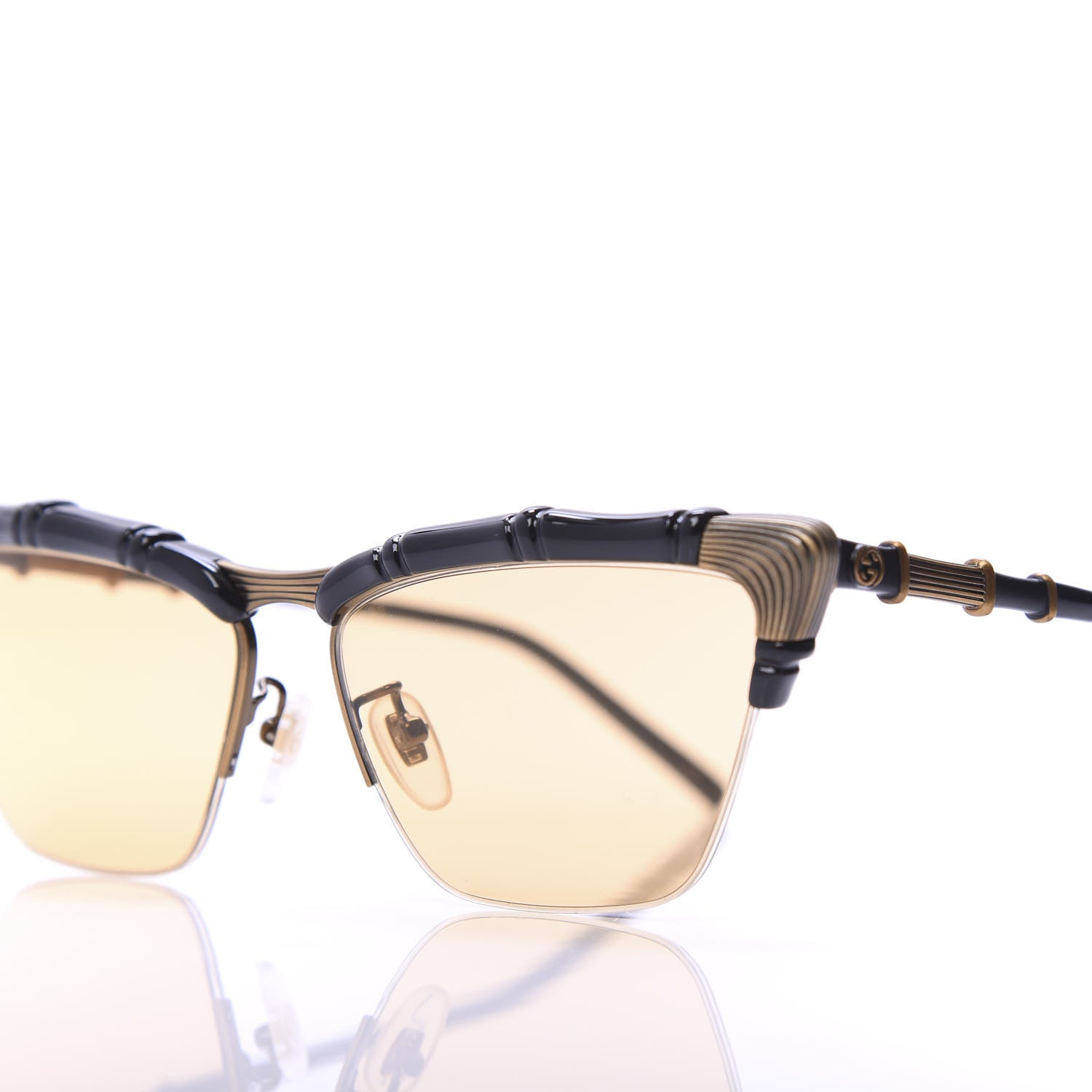 Gucci Bamboo GG660S Sunglasses Black 7 of 7
