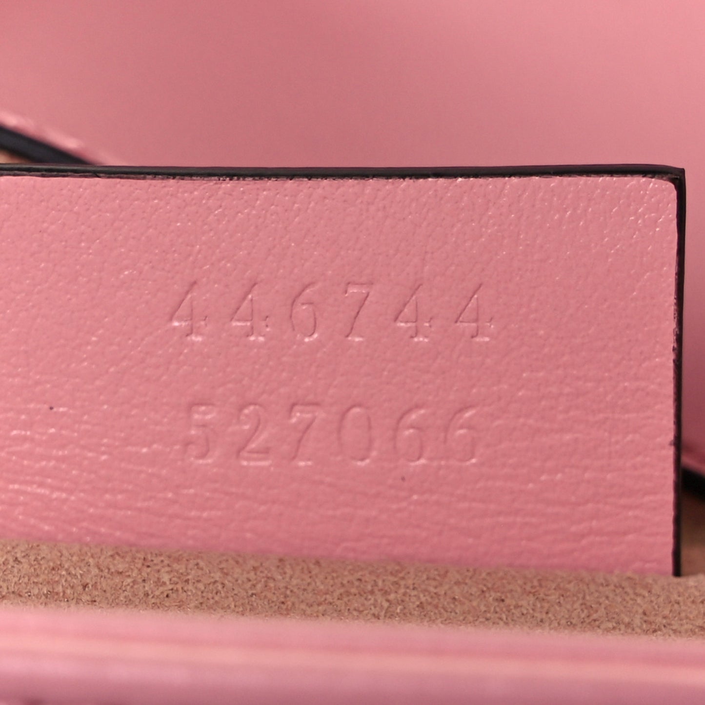 Calfskin Matelasse Mini GG Marmont Shoulder Bag Wild Rose