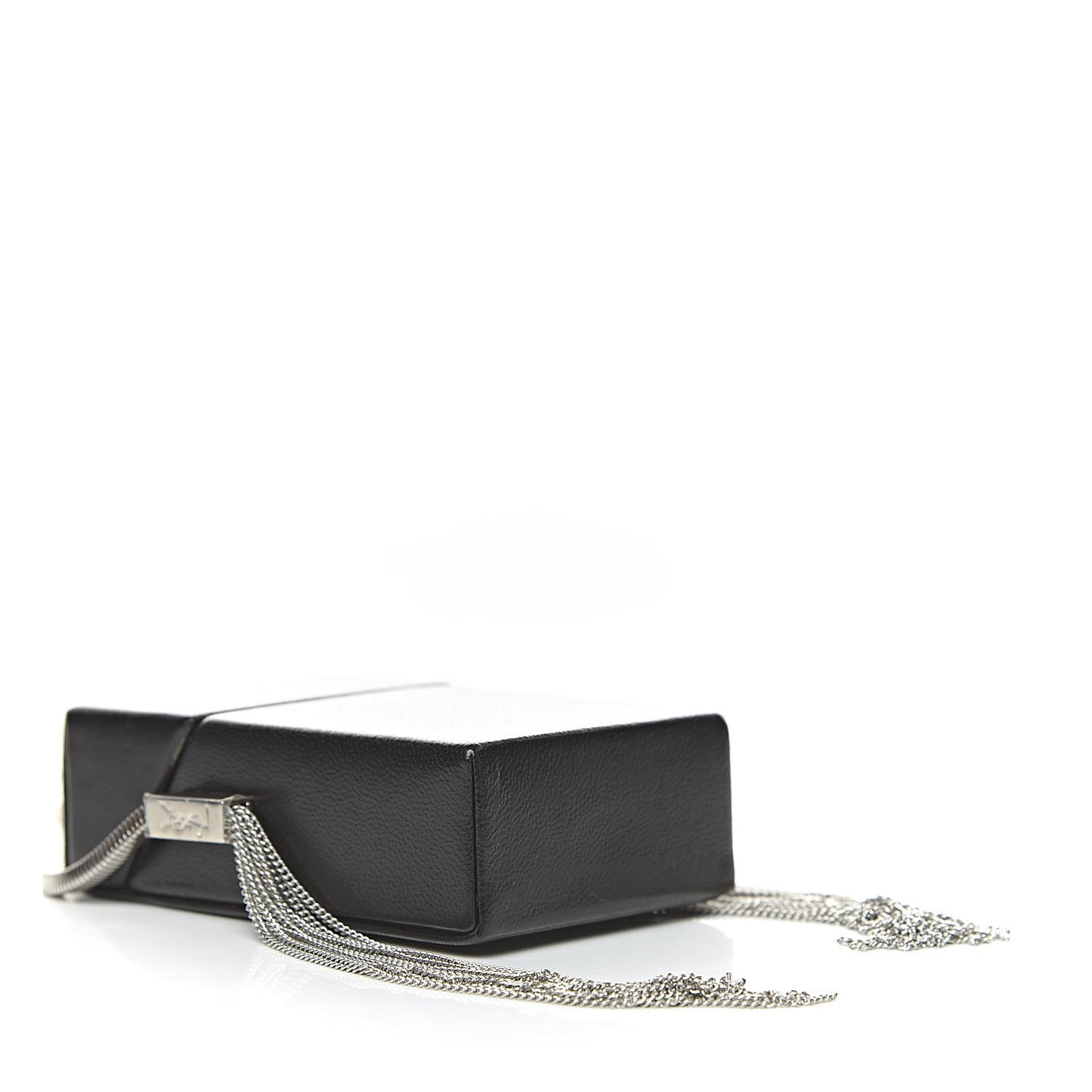 Lambskin Smoking Box Crossbody Black