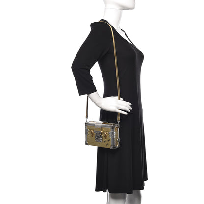 Louis Vuitton Metallic Epi Petite Malle Gold 2 of 12