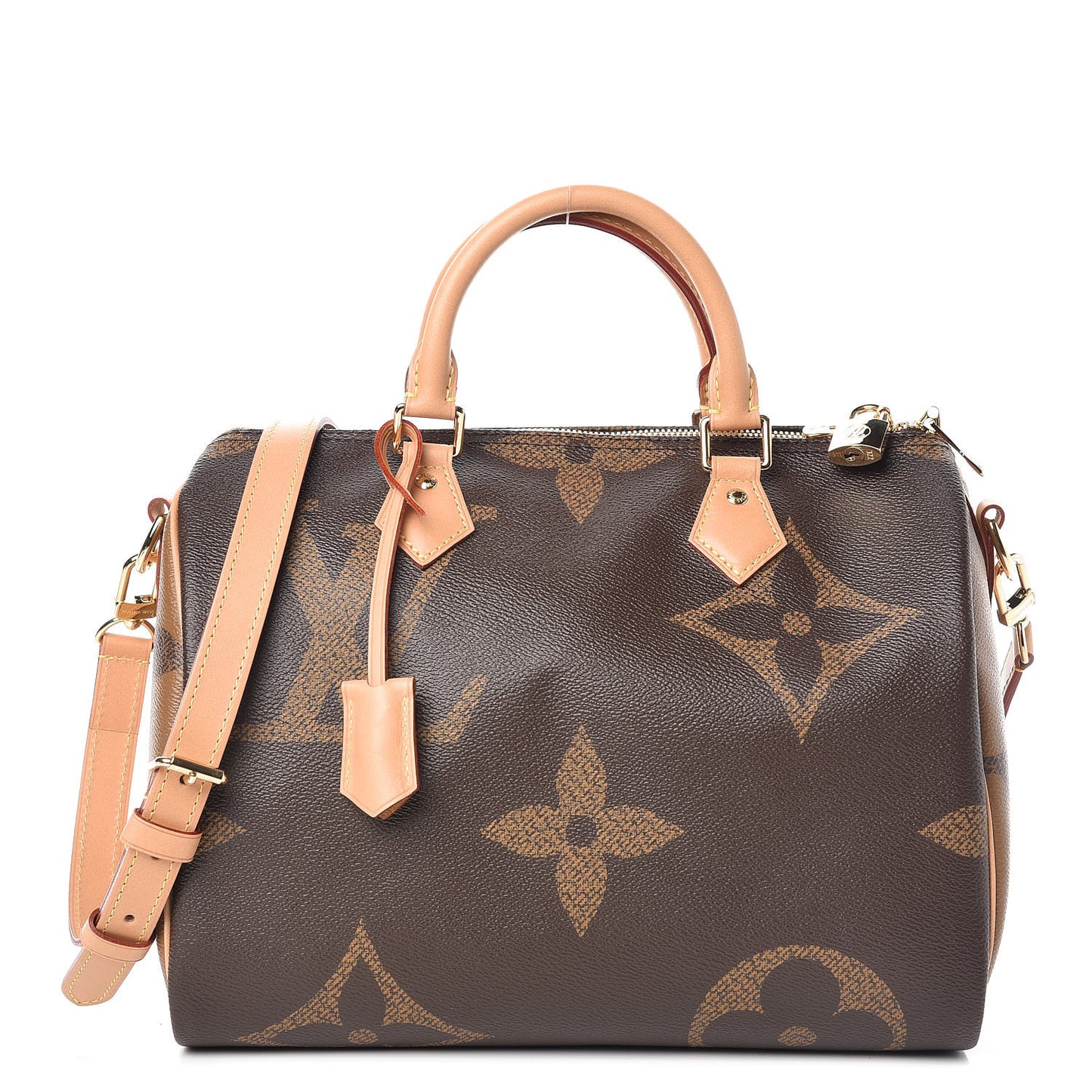 Reverse Monogram Giant Speedy Bandouliere 30