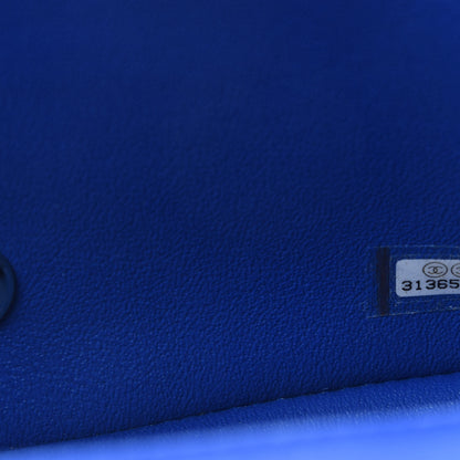 Chanel Lambskin Quilted Mini Rectangular Flap Royal Blue 9 of 11