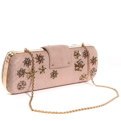 Louis Vuitton Python Long Minaudiere Tresor Clutch 4 of 7