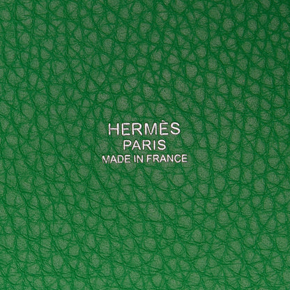 Hermes Taurillon Clemence Picotin Lock 26 GM Bamboo 6 of 13