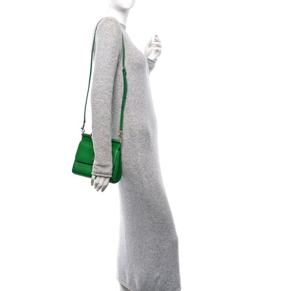Dolce & Gabbana Dauphine Small Miss Sicily Satchel Green 2 of 10