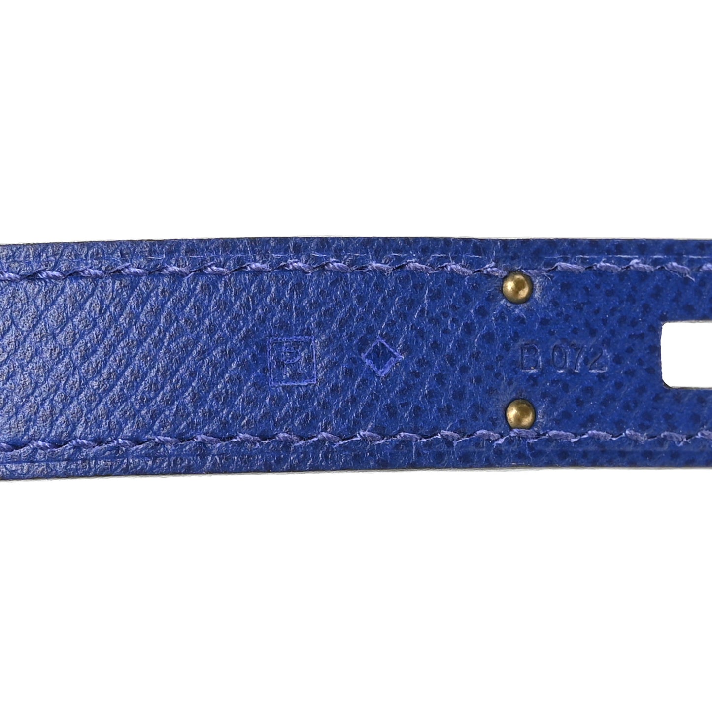 Epsom Birkin 35 Bleu Electrique