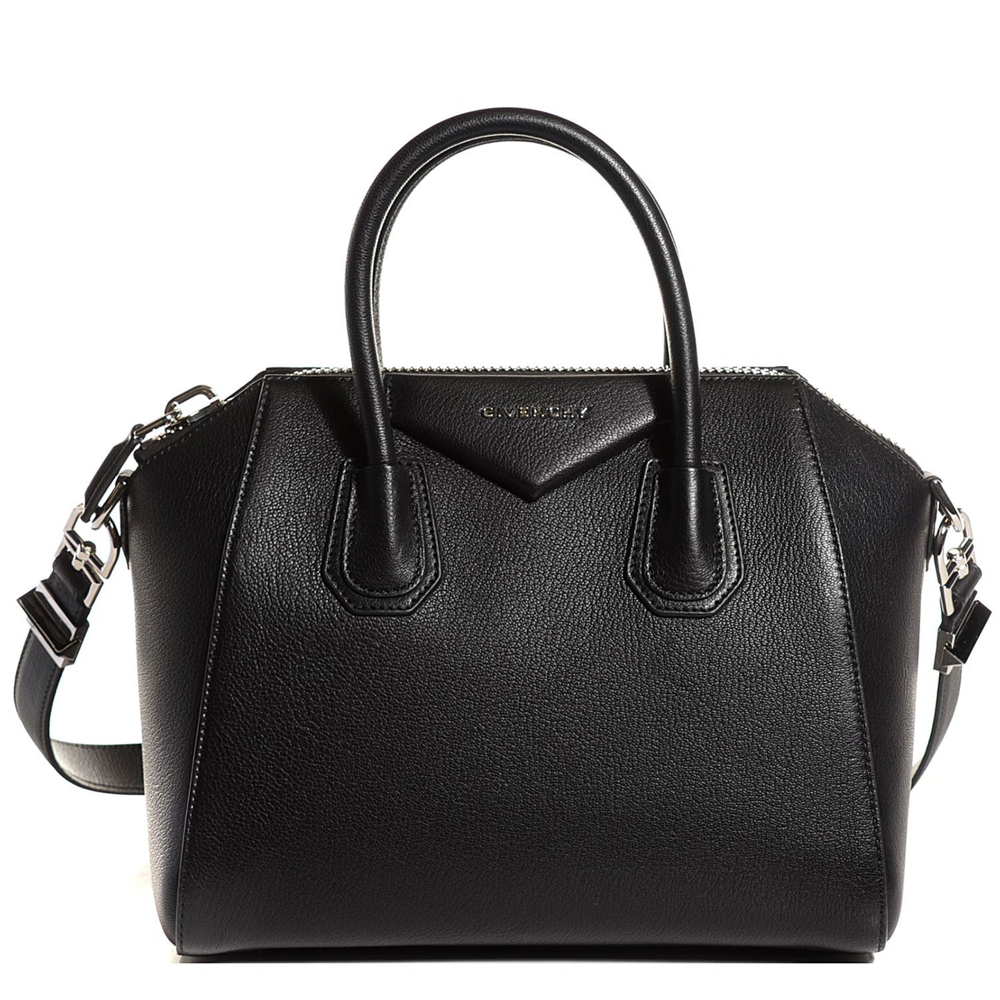 Sugar Goatskin Small Antigona Black