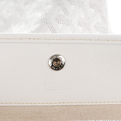 Goyard Goyardine Saint Louis GM White 8 of 9