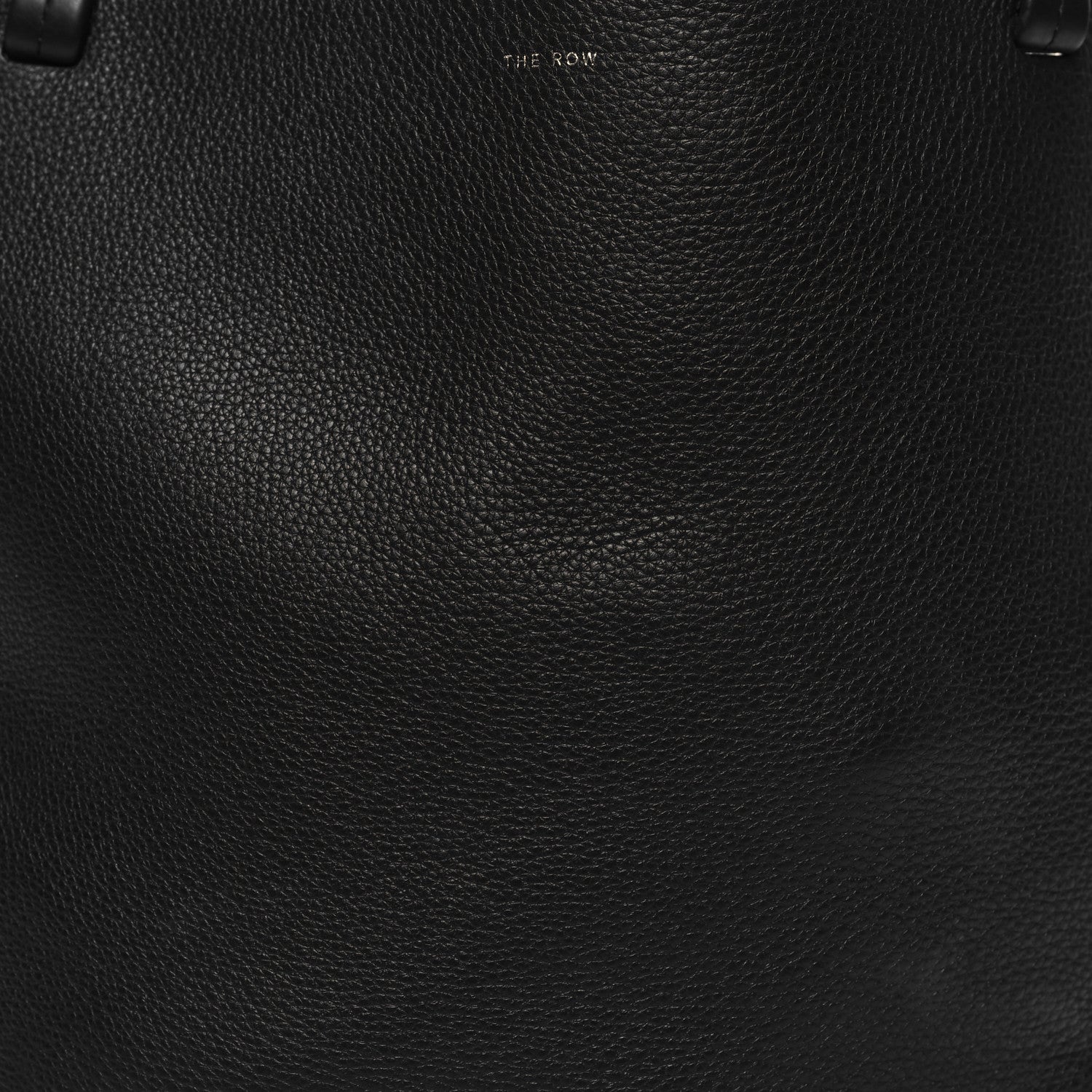 The Row Grained Calfskin Park Tote Three Black 8 of 12