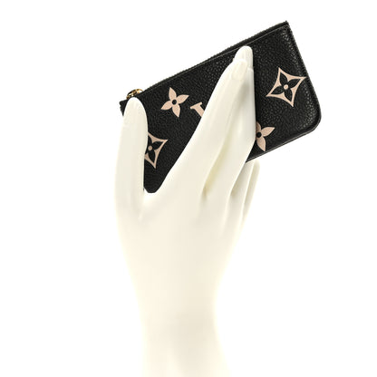 Louis Vuitton Empreinte Monogram Giant Key Pouch Black Beige 2 of 6