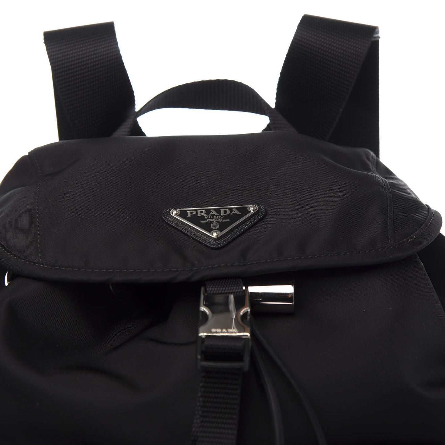 Tessuto Nylon Vela Small Backpack Black