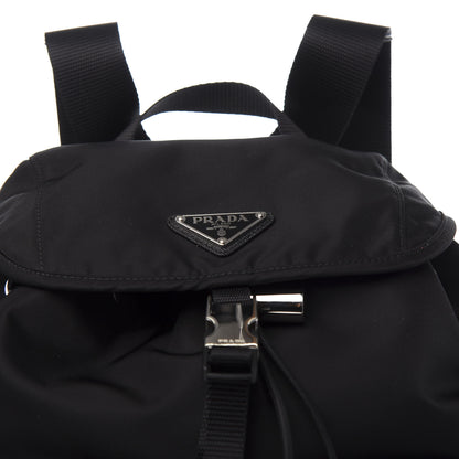 Prada Tessuto Nylon Vela Small Backpack Black 9 of 9