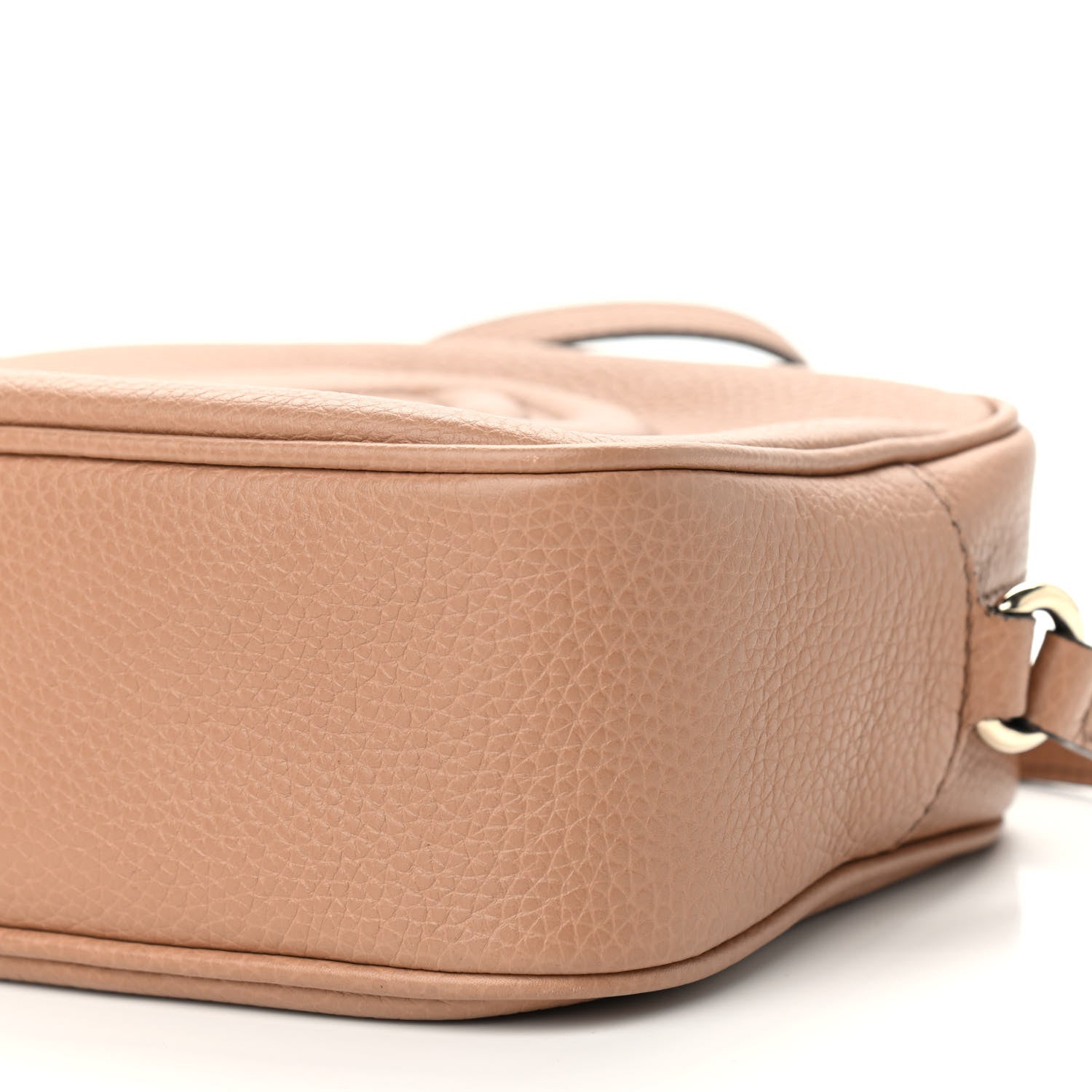 Gucci Pebbled Calfskin Small Soho Disco Bag Camelia 7 of 10