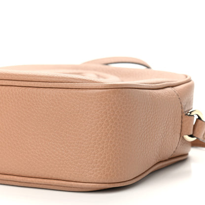 Gucci Pebbled Calfskin Small Soho Disco Bag Camelia 7 of 10