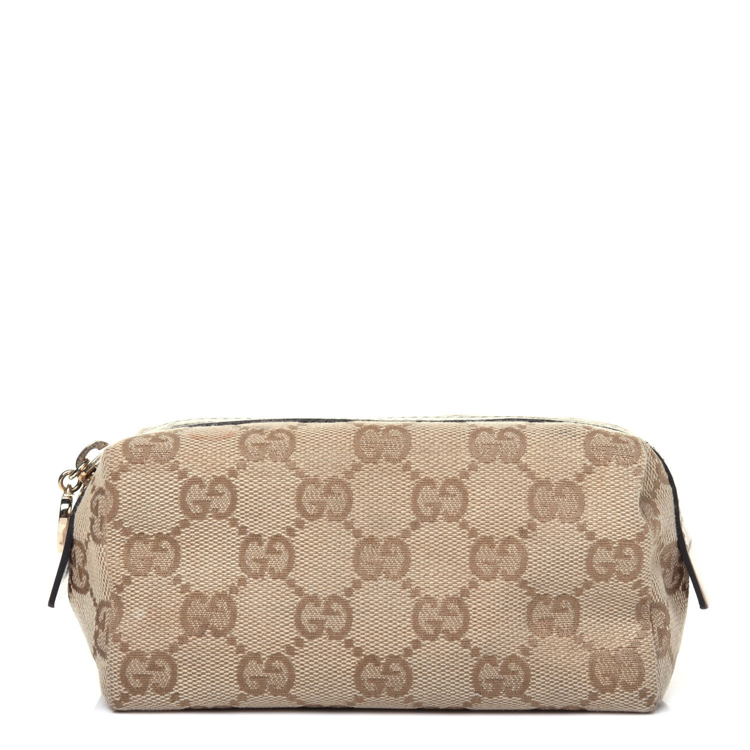 Gucci Monogram Small Cosmetic Case Metallic Bronze 1 of 19