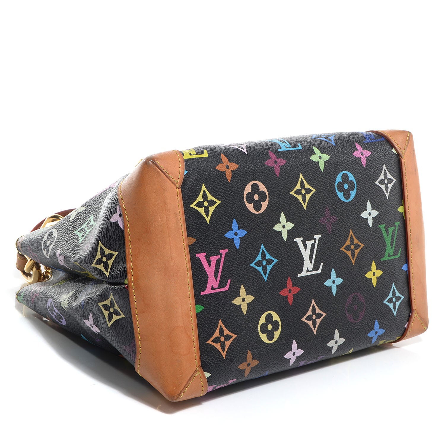 Louis Vuitton Monogram Multicolor Audra Black 4 of 7