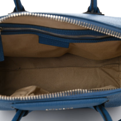 Givenchy Sugar Goatskin Medium Antigona Petrol Blue 4 of 10