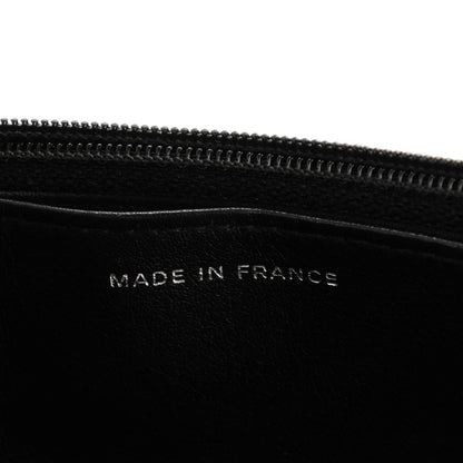 Chanel Caviar Timeless CC Wallet On Chain WOC Black 7 of 8