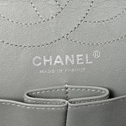 Chanel Caviar Iridescent Calfskin Quilted 2.55 Reissue 226 Flap Brown Grey 6 of 11