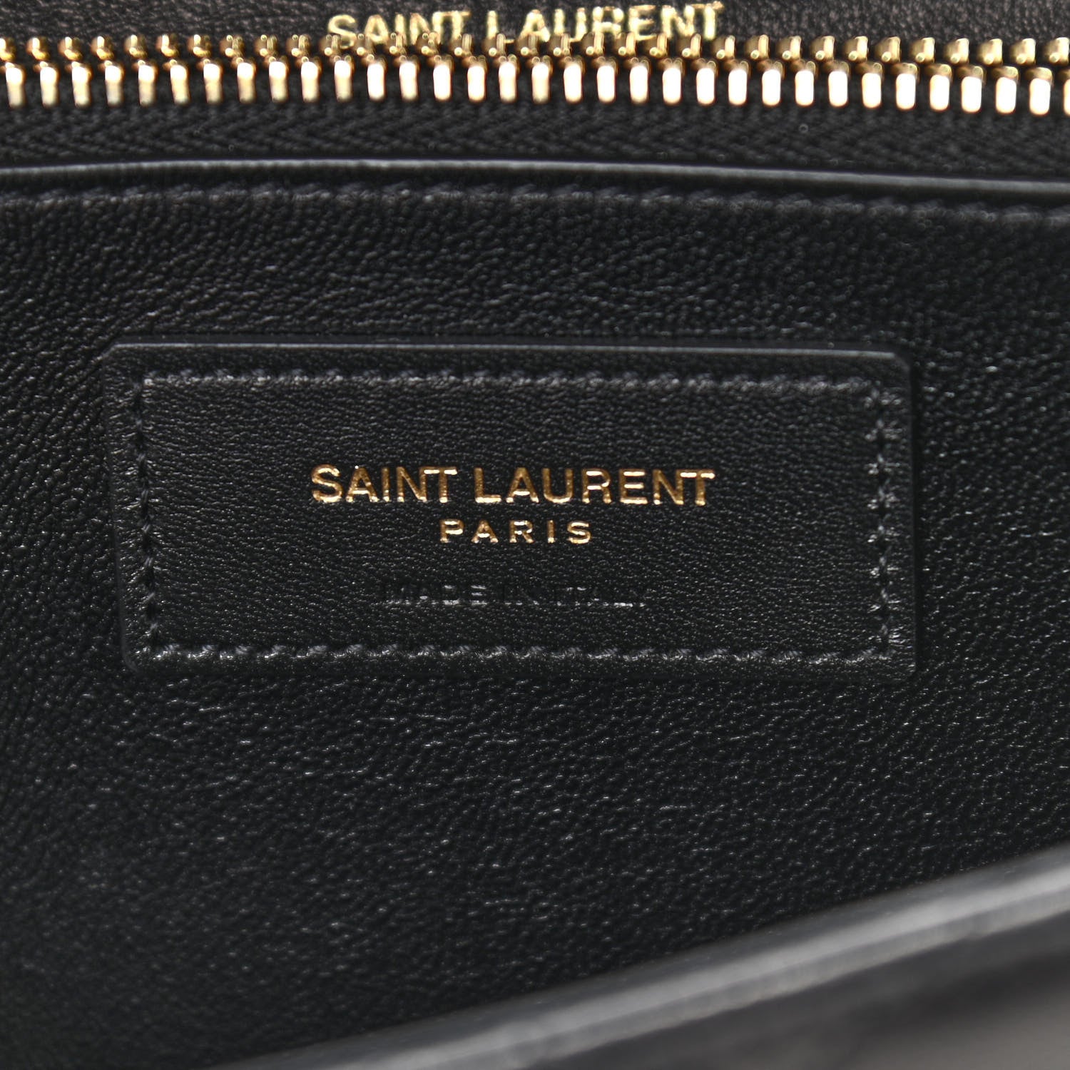 Saint Laurent Lambskin Quilted Mini Gaby Satchel Black 6 of 10
