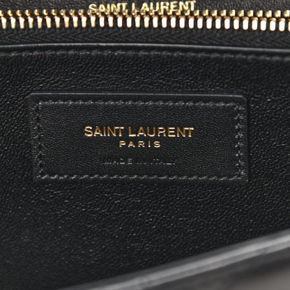 Saint Laurent Lambskin Quilted Mini Gaby Satchel Black 6 of 10