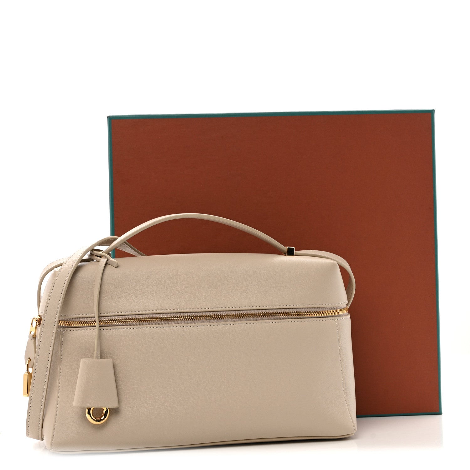 Loro Piana Linen Calfskin Extra Pocket L27 Light Travertine 11 of 11